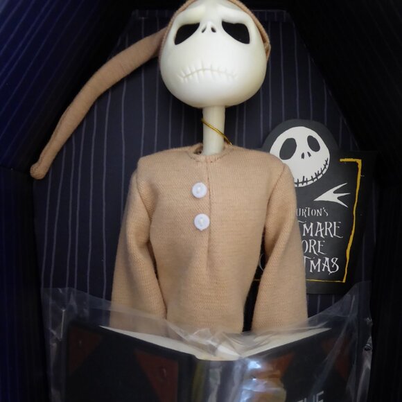 NEW 2000 DISNEY NIGHTMARE BEFORE CHRISTMAS 15” JACK SKELLINGTON PAJAMAS - Picture 10 of 14
